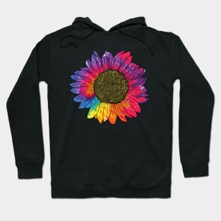 the colorful sunflower Hoodie